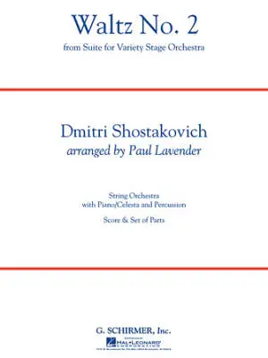 G. Schirmer Inc. - Waltz (from Jazz Suite No. 2) - Shostakovich - Full Score