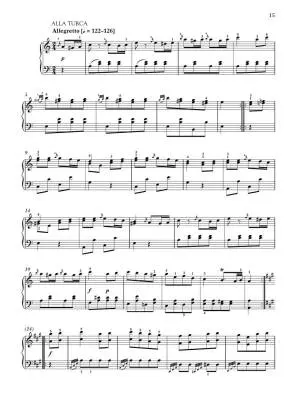 Piano Sonata in A Major, K.331 - Mozart/Dossin - Piano - Book/Audio Online
