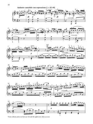 Sonata in A Minor, K.310 - Mozart/Dossin - Piano - Book
