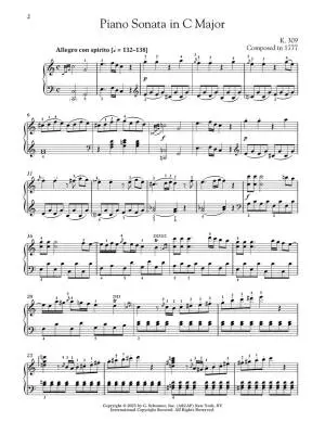 Sonata in C Major, K.309 - Mozart/Dossin - Piano - Book/Audio Online