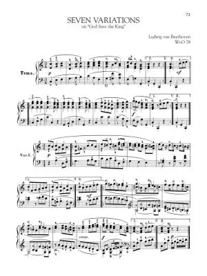 Selected Piano Pieces, Upper Intermediate - Beethoven - Piano - Book