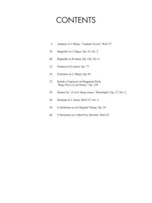 Selected Piano Pieces, Early Advanced - Beethoven - Piano - Book