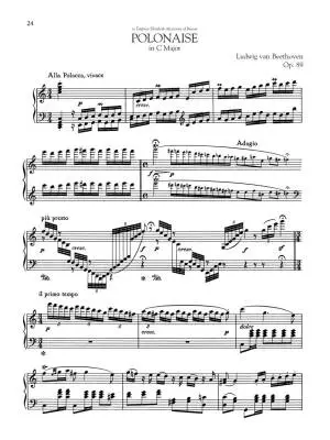 Selected Piano Pieces, Early Advanced - Beethoven - Piano - Book