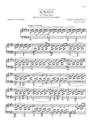 Selected Piano Pieces, Early Advanced - Beethoven - Piano - Book