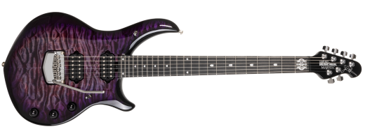 Ernie Ball Music Man - Majesty Premium Select Electric Guitar with Case - Purple Nebula II