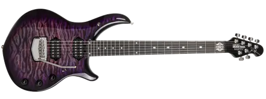 Ernie Ball Music Man - Majesty Premium Select Electric Guitar with Case - Purple Nebula II