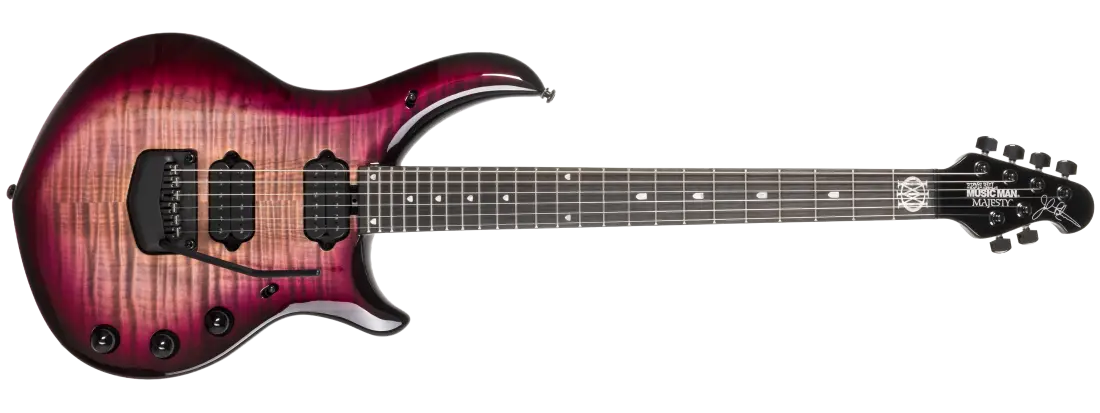 Majesty Premium Select Electric Guitar with Case - Strawberry Moon