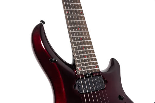 Majesty Premium Select 7-String Electric Guitar with Case - Carnelian Red