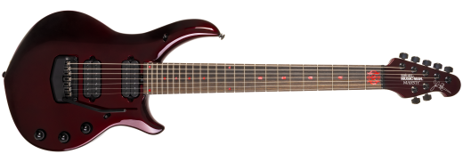 Ernie Ball Music Man - Majesty Premium Select 7-String Electric Guitar with Case - Carnelian Red