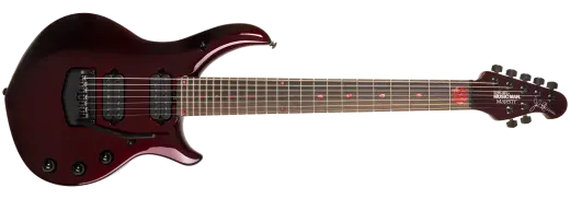 Ernie Ball Music Man - Majesty Premium Select 7-String Electric Guitar with Case - Carnelian Red