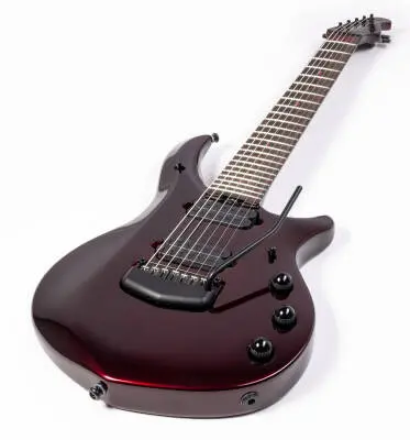 Majesty Premium Select 7-String Electric Guitar with Case - Carnelian Red