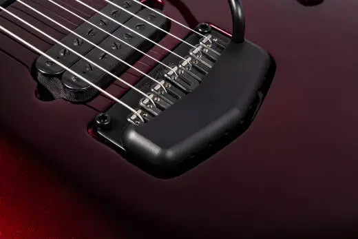 Majesty Premium Select 7-String Electric Guitar with Case - Carnelian Red