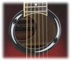 APX Acoustic/Electric Cutaway Guitar - Black