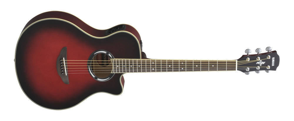 APX Acoustic/Electric Cutaway Guitar - Dusk Sun Red