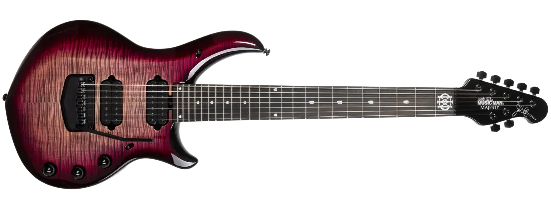 Majesty Premium Select 7-String Electric Guitar with Case - Strawberry Moon