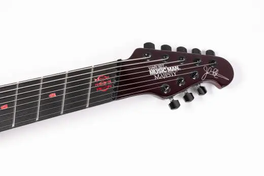 Majesty Premium Select 8-String Electric Guitar with Case - Carnelian Red