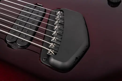 Majesty Premium Select 8-String Electric Guitar with Case - Carnelian Red