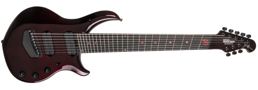 Ernie Ball Music Man - Majesty Premium Select 8-String Electric Guitar with Case - Carnelian Red