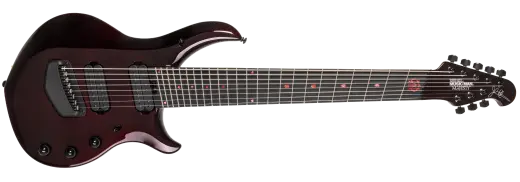 Ernie Ball Music Man - Majesty Premium Select 8-String Electric Guitar with Case - Carnelian Red