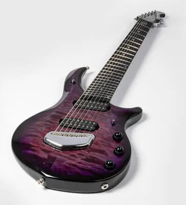 Majesty Premium Select 8-String Electric Guitar with Case - Purple Nebula II