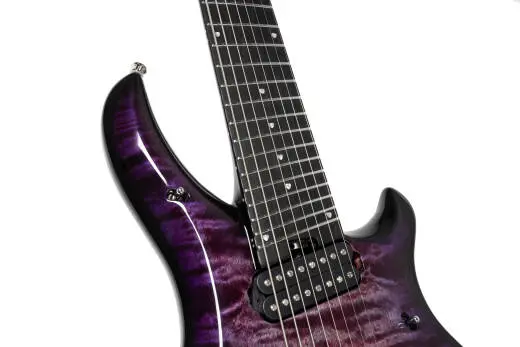 Majesty Premium Select 8-String Electric Guitar with Case - Purple Nebula II