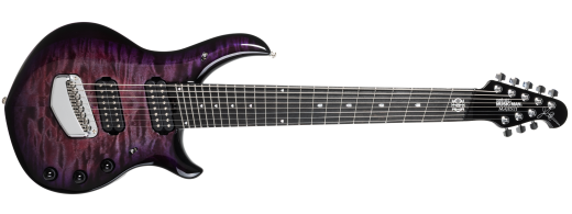 Ernie Ball Music Man - Majesty Premium Select 8-String Electric Guitar with Case - Purple Nebula II