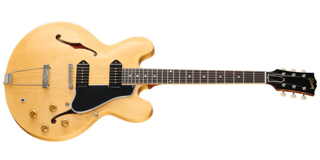 1959 ES-330 Reissue Electric Guitar with Hardshell Case - Vintage Natural