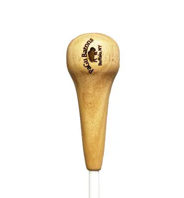 Pagu Batons - Special Series Baton with Fulcrum Grip - 16, Light Wood
