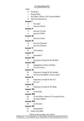 Practical Method of Italian Singing - Vaccai - Soprano/Tenor - Book/Audio Online