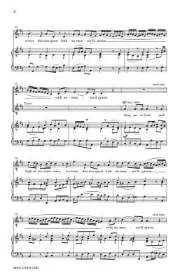 Sing Unto God (from Judas Maccabaeus) - Handel/Alwes - Choral Octavo - SATB Accompanied