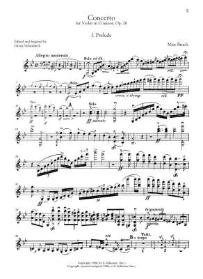 Three Romantic Violin Concertos - Violin/Piano - Book