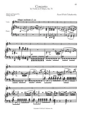 Three Romantic Violin Concertos - Violin/Piano - Book