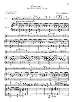 Three Romantic Violin Concertos - Violin/Piano - Book