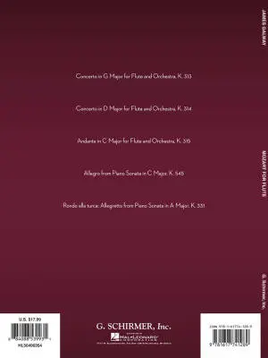 Mozart for Flute - Galway - Book