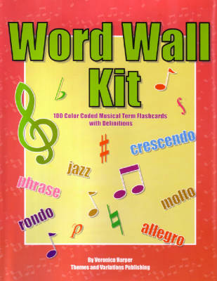 Themes & Variations - Word Wall Kit - Harper - Flashcards
