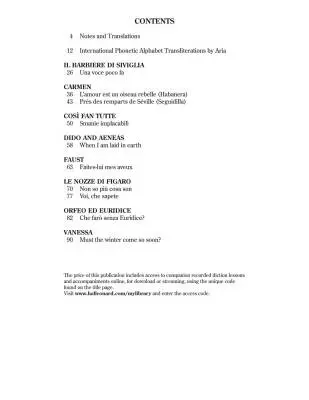 Selected Opera Arias - Larsen - Mezzo-Soprano - Book/Audio Online