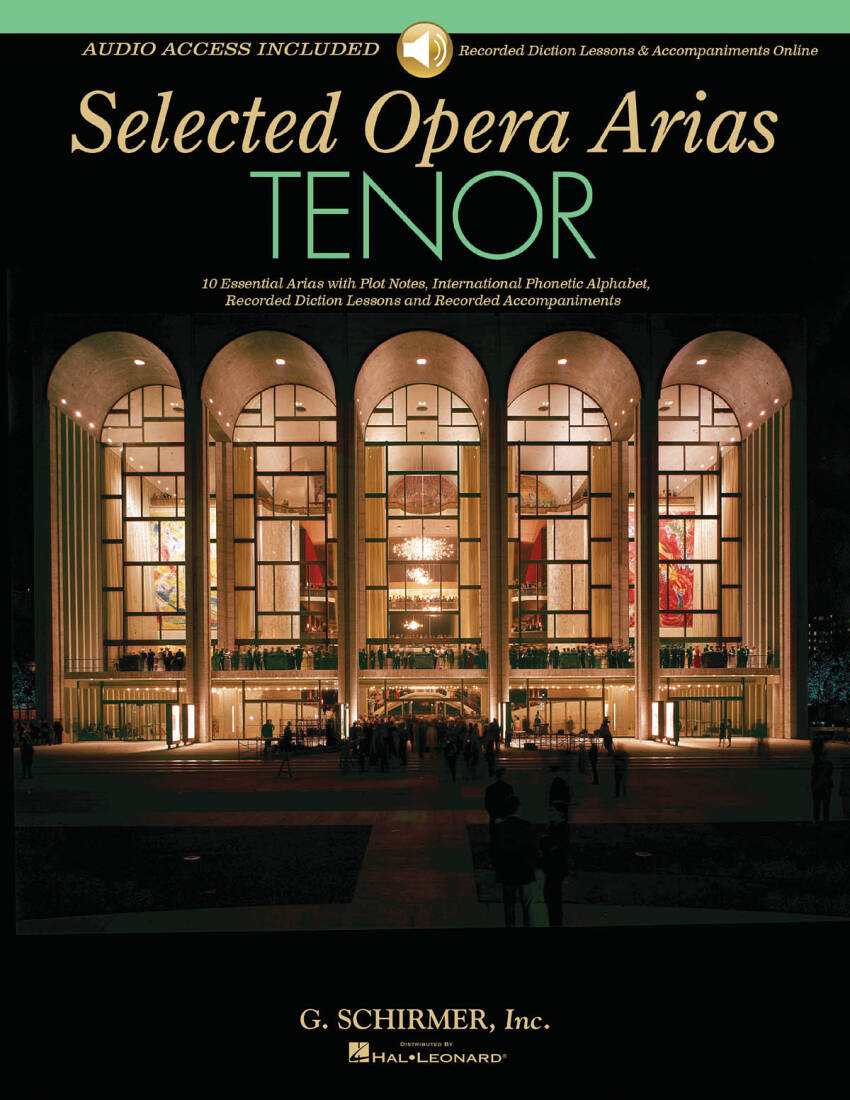 Selected Opera Arias - Larsen - Tenor - Book/Audio Online