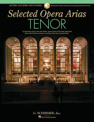 G. Schirmer Inc. - Selected Opera Arias - Larsen - Tenor - Book/Audio Online