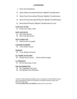 Selected Opera Arias - Larsen - Baritone - Book/Audio Online