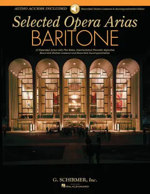 G. Schirmer Inc. - Selected Opera Arias - Larsen - Baritone - Book/Audio Online