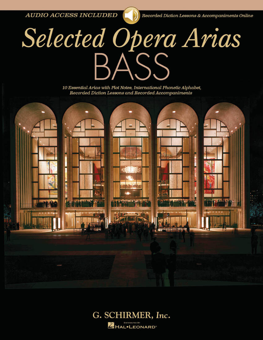 Selected Opera Arias - Larson - Bass - Book/Audio Online