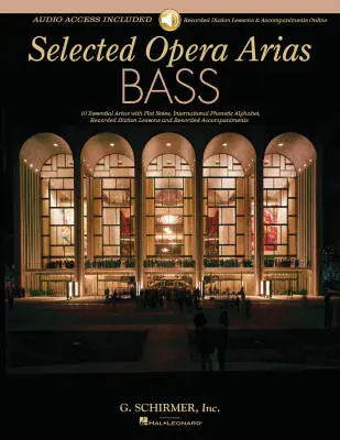 G. Schirmer Inc. - Selected Opera Arias - Larson - Bass - Book/Audio Online