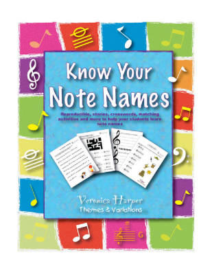 Know Your Note Names - Harper - Reproducible Book/CD