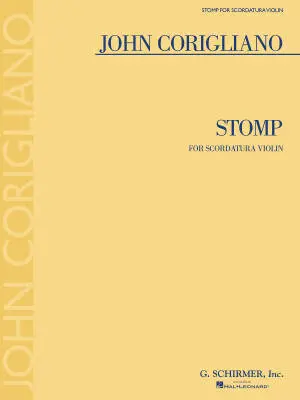 G. Schirmer Inc. - Stomp - Corigliano - Scordatura Violin - Sheet