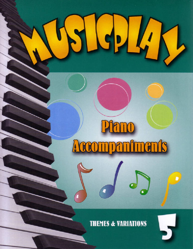 Musicplay 5 - Gagne - Piano Accompaniments - Book