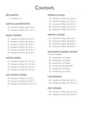 35 Sonatinas by 10 Composers - Piano - Book