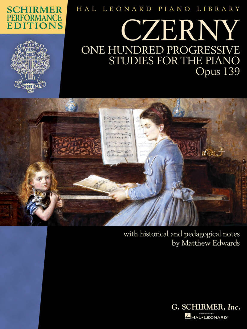 One Hundred Progressive Studies, Op. 139 - Czerny/Edwards - Piano - Book