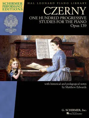 G. Schirmer Inc. - One Hundred Progressive Studies, Op. 139 - Czerny/Edwards - Piano - Book