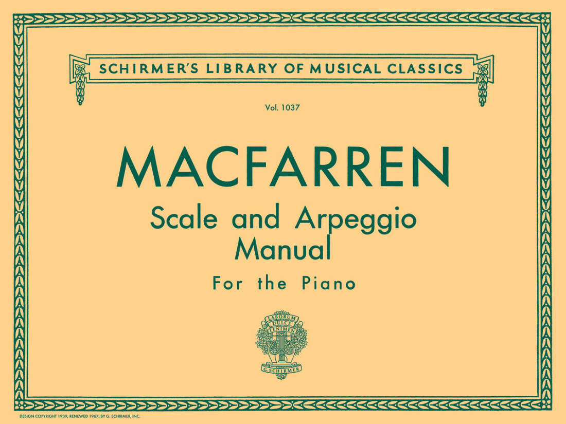 Scale and Arpeggio Manual - MacFarren - Piano - Book