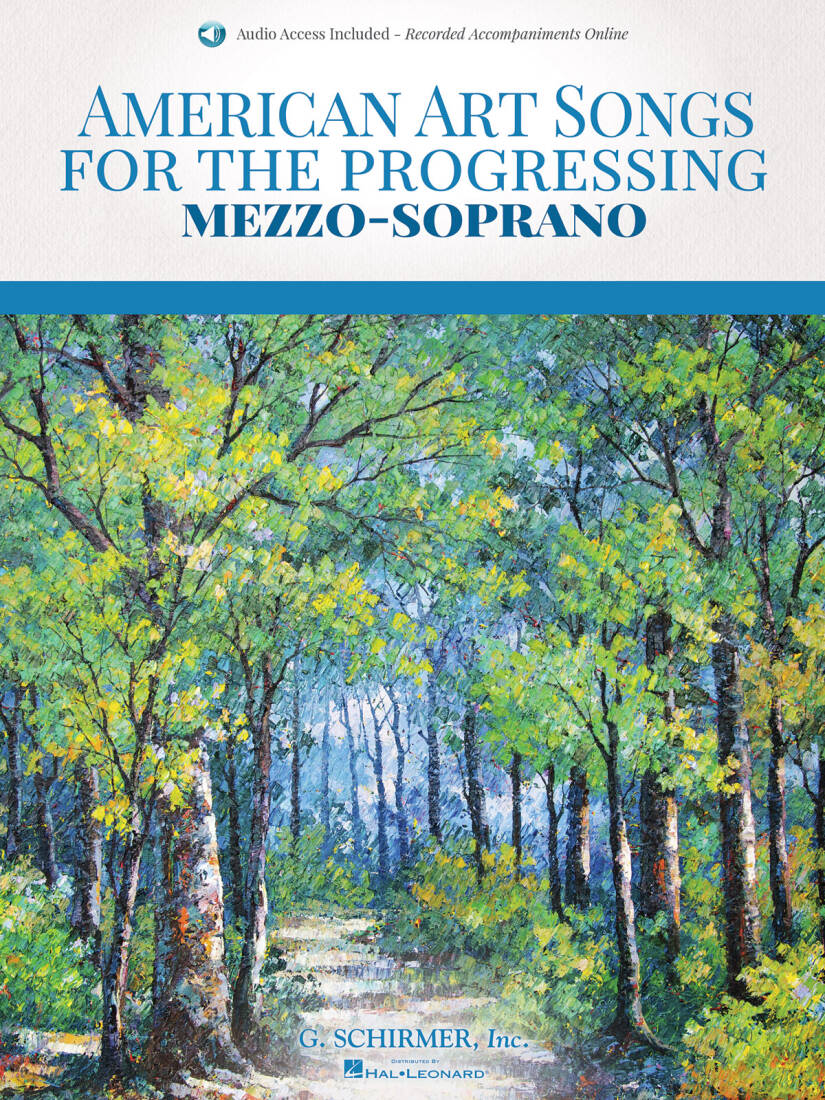 American Art Songs for the Progressing Singer - Mezzo-Soprano - Book/Audio Online